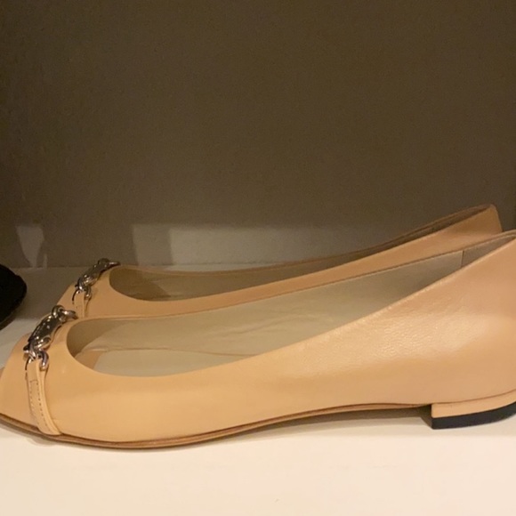 GUCCI TAN FLATS - Picture 7 of 11